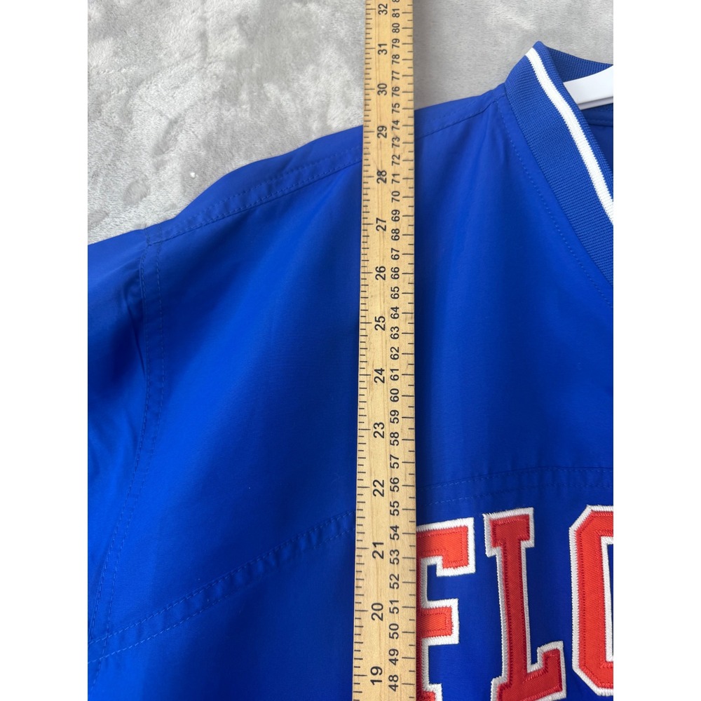 J2 Sport Florida Gators Mens Large Blue V-Neck Windbreaker Pullover Jacket L - Picture 2 of 7